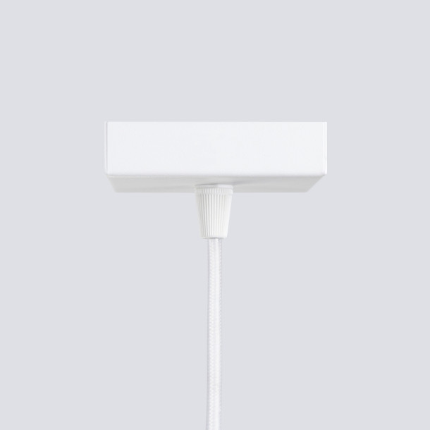 Lampe suspendue Elaen 1 blanc