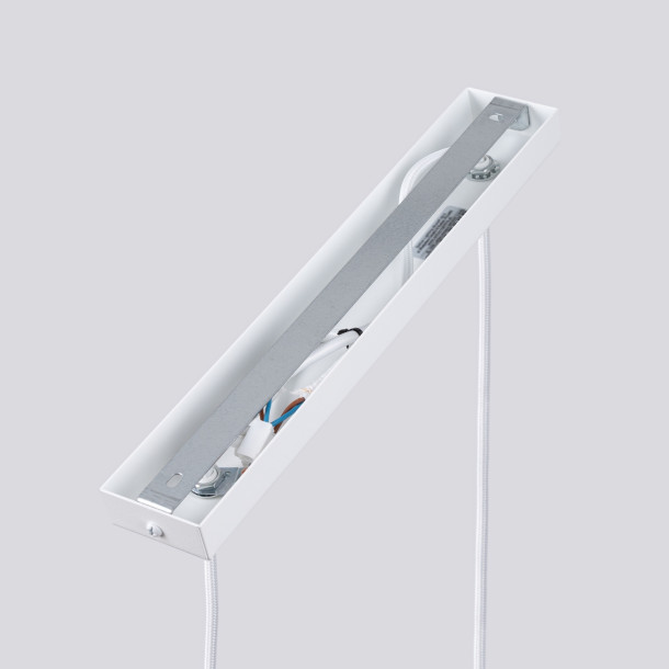 Lampe suspendue Elaen 2 blanc