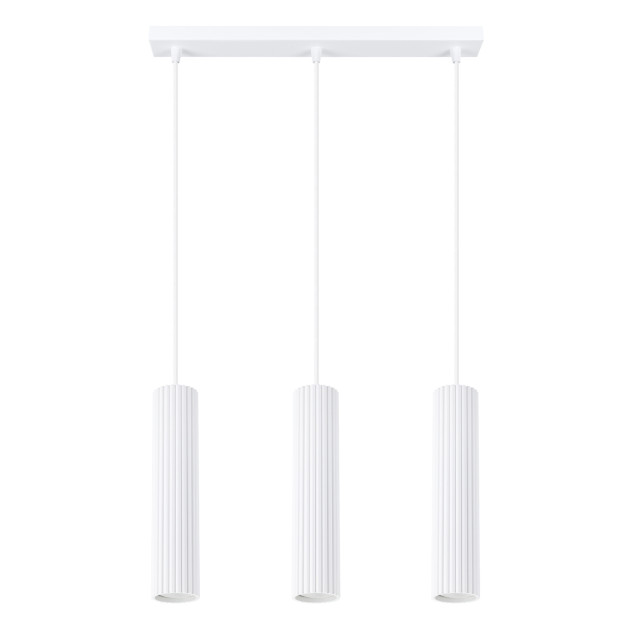Lampe suspendue Elaen 3L blanc