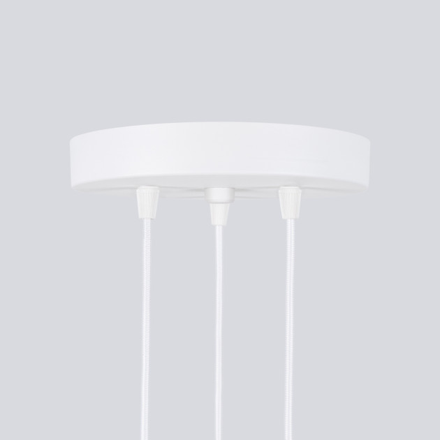 Lampe suspendue Elaen 3P blanc
