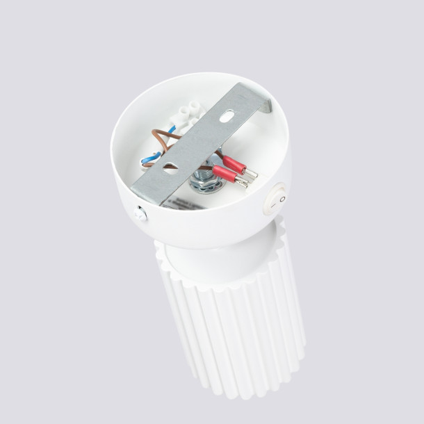 Applique Elaen blanc avec interrupteur