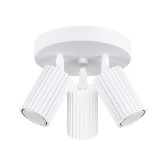 Plafonnier Elaen 3P blanc