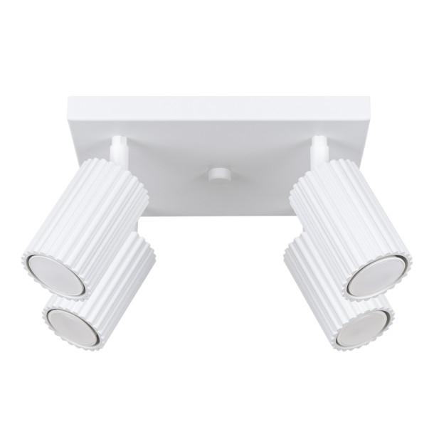 Plafonnier Elaen 4 blanc