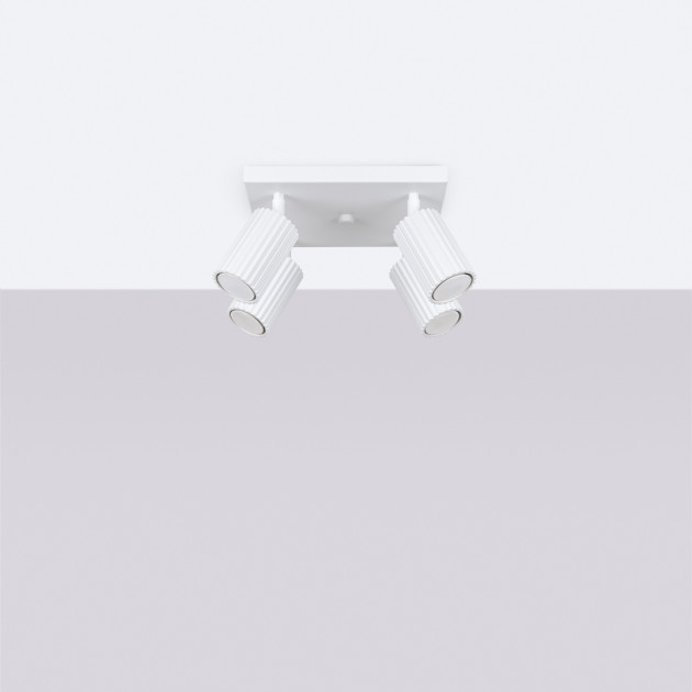 Plafonnier Elaen 4 blanc