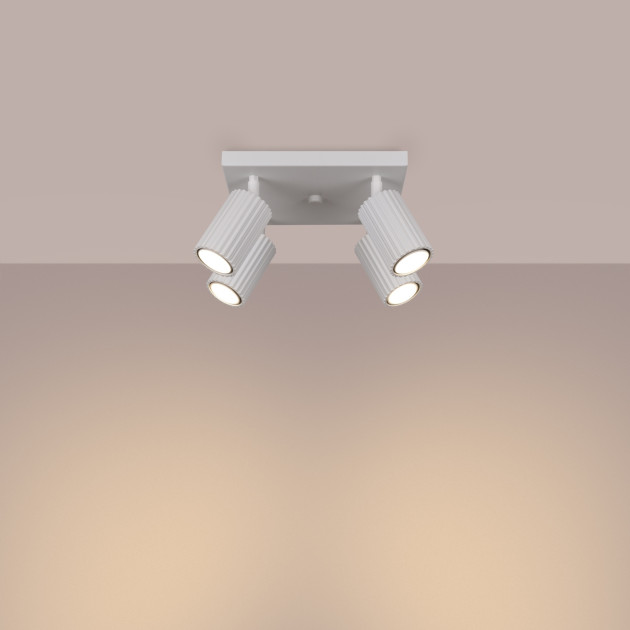 Plafonnier Elaen 4 blanc