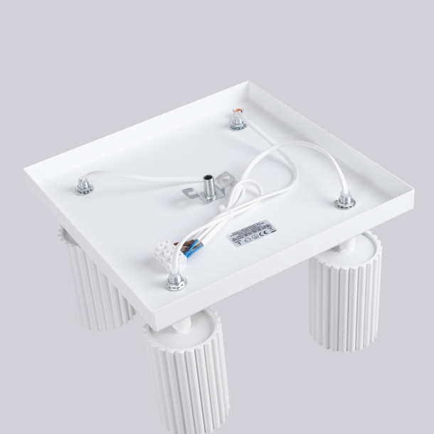 Plafonnier Elaen 4 blanc