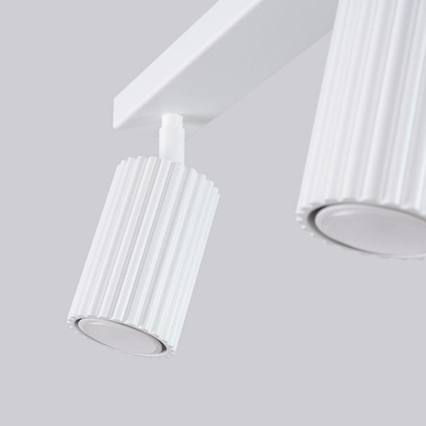 Plafonnier Elaen 4L blanc