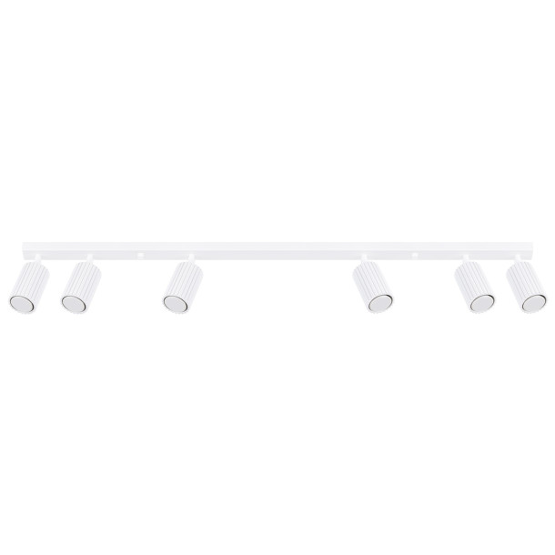 Plafonnier Elaen 6L blanc