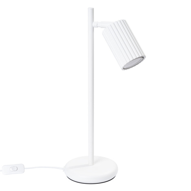 Lampe à poser Elaen blanc
