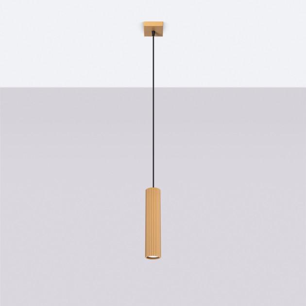 Lampe suspendue Elaen 1 or