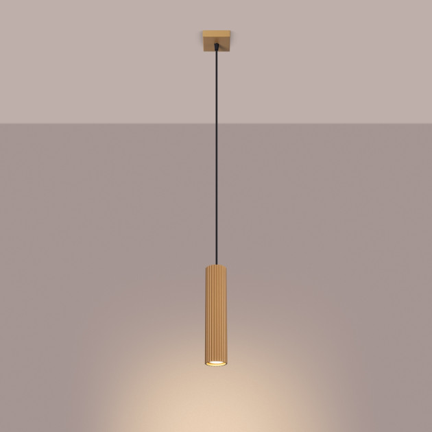 Lampe suspendue Elaen 1 or