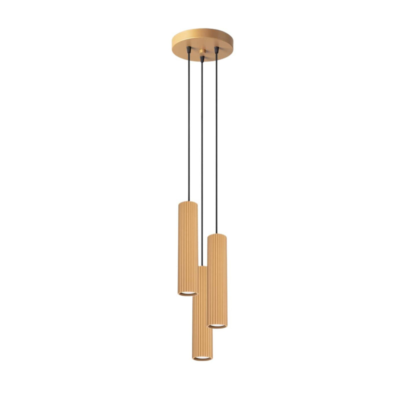 Lampe suspendue Elaen 3P or