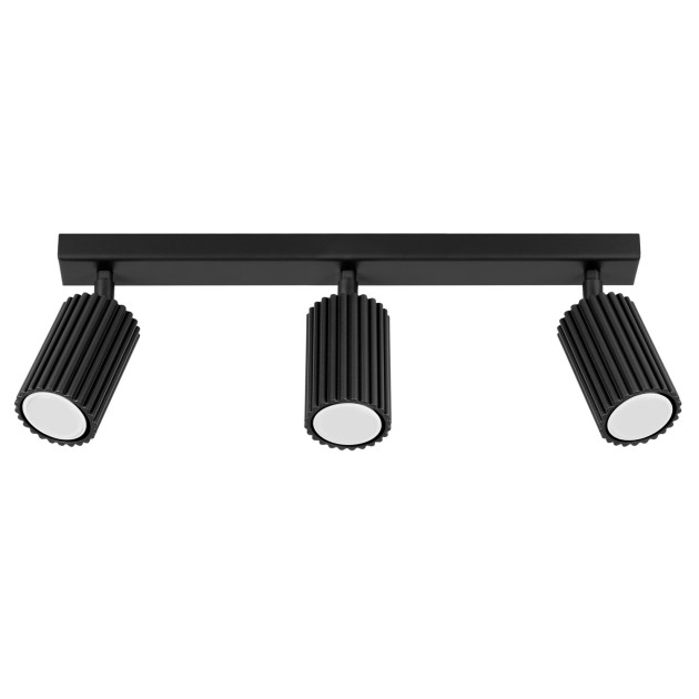 Plafonnier Elaen 3L noir
