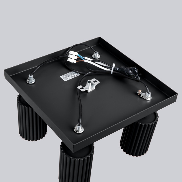 Plafonnier Elaen 4 noir