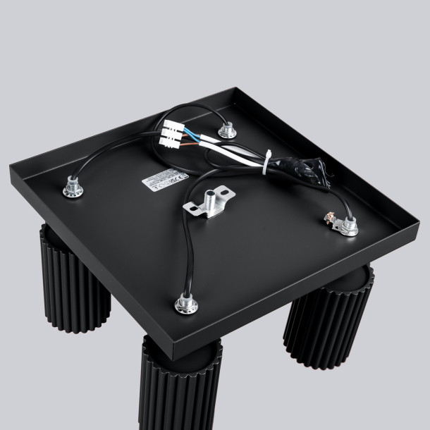 Plafonnier Elaen 4 noir