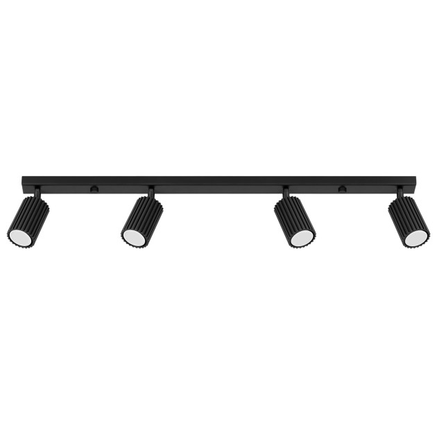 Plafonnier Elaen 4L noir