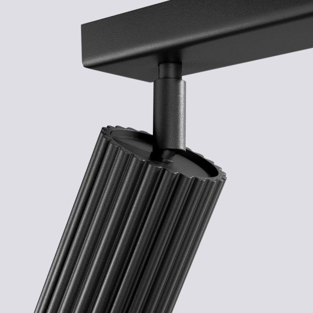 Plafonnier Elaen 6L noir