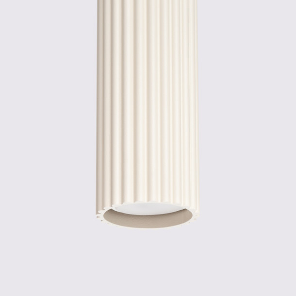 Lampe suspendue Elaen 1 beige