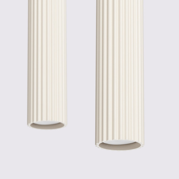 Lampe suspendue Elaen 2 beige