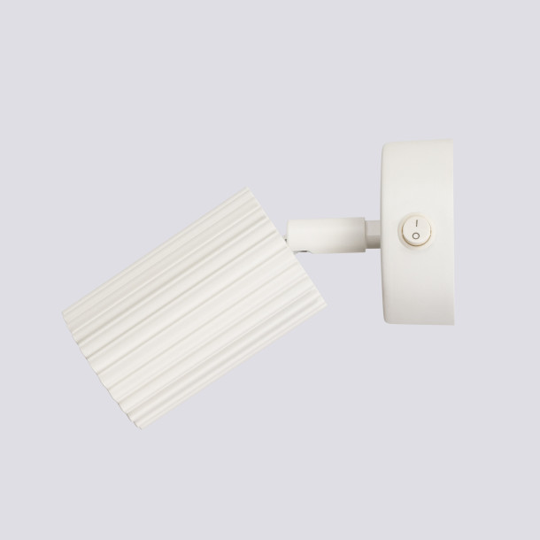 Applique Elaen beige avec interrupteur