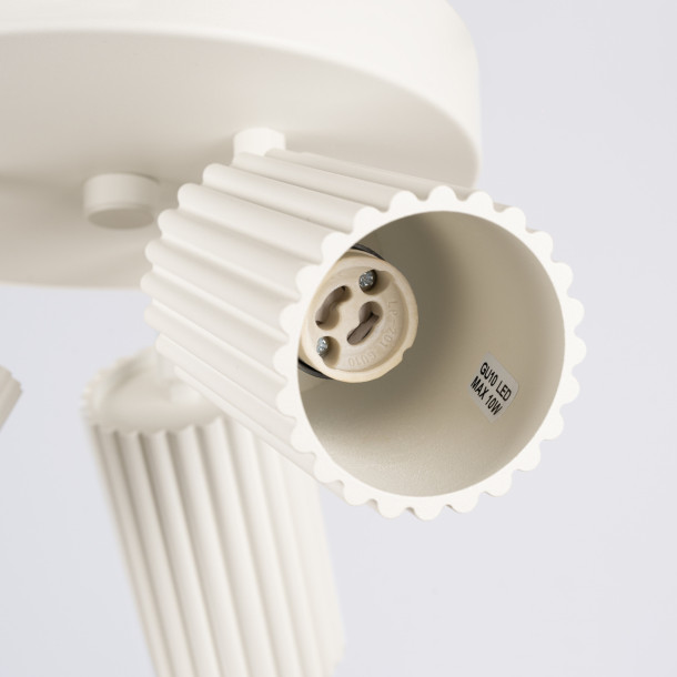 Plafonnier Elaen 3P beige