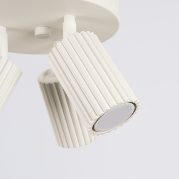 Plafonnier Elaen 3P beige