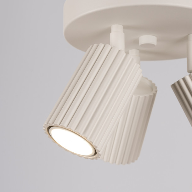 Plafonnier Elaen 3P beige