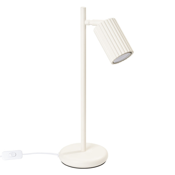 Lampe à poser Elaen beige