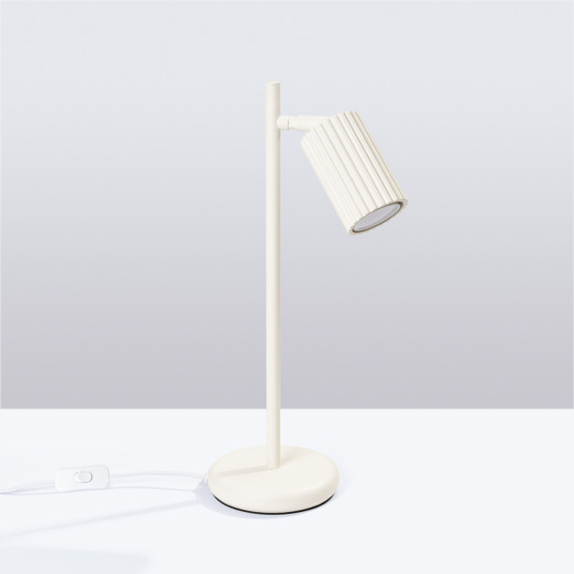 Lampe à poser Elaen beige