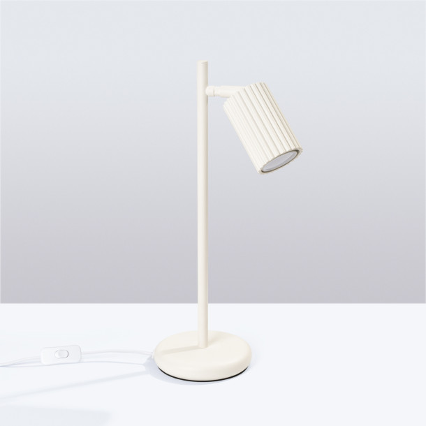 Lampe à poser Elaen beige