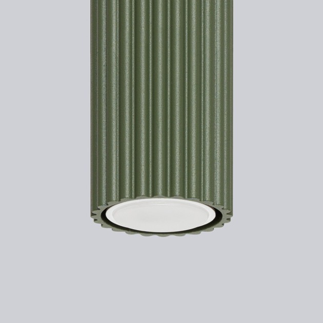 Plafonnier Elaen 10 vert olive