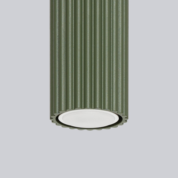 Plafonnier Elaen 10 vert olive