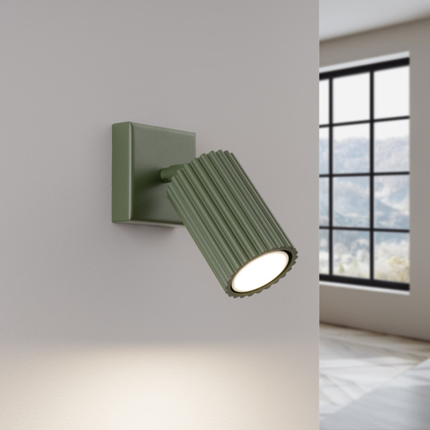 Applique Elaen vert olive