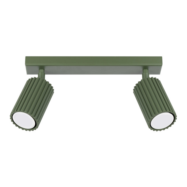 Plafonnier Elaen 2 vert olive