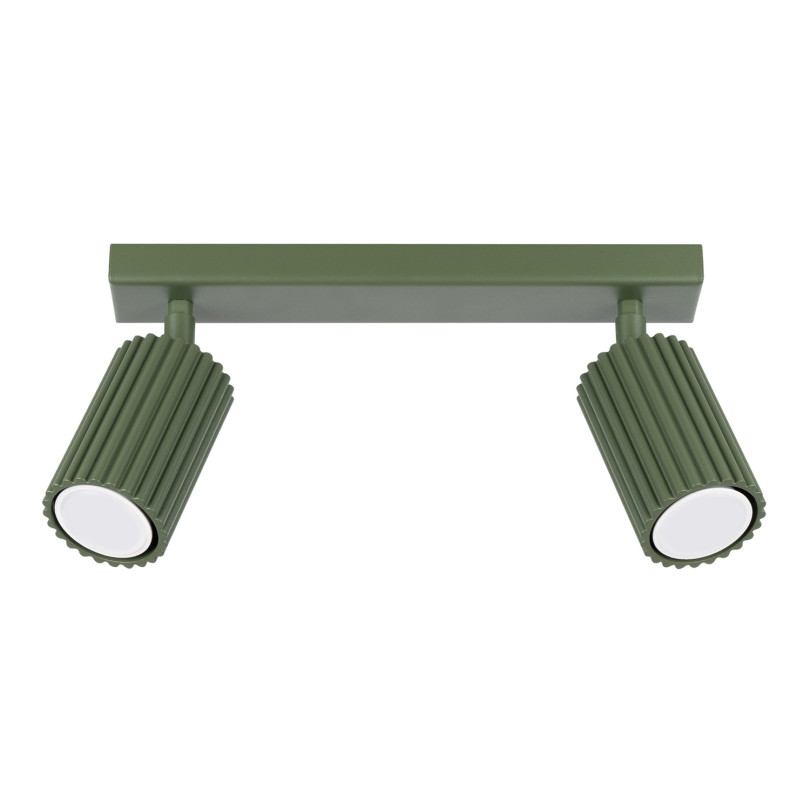 Plafonnier Elaen 2 vert olive