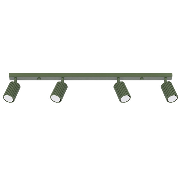 Plafonnier Elaen 4L vert olive