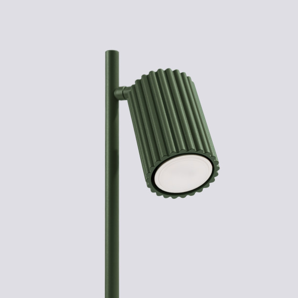 Lampe à poser Elaen vert olive