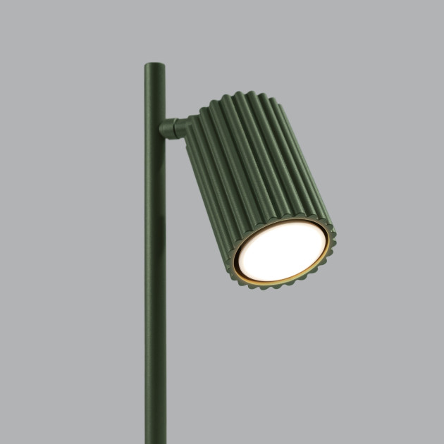 Lampe à poser Elaen vert olive