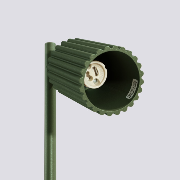 Lampe à poser Elaen vert olive