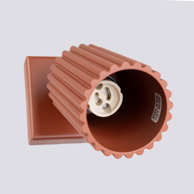 Applique Elaen rouge ocre