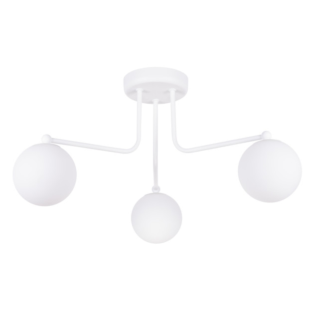 Lustre Zenaaar 3 blanc