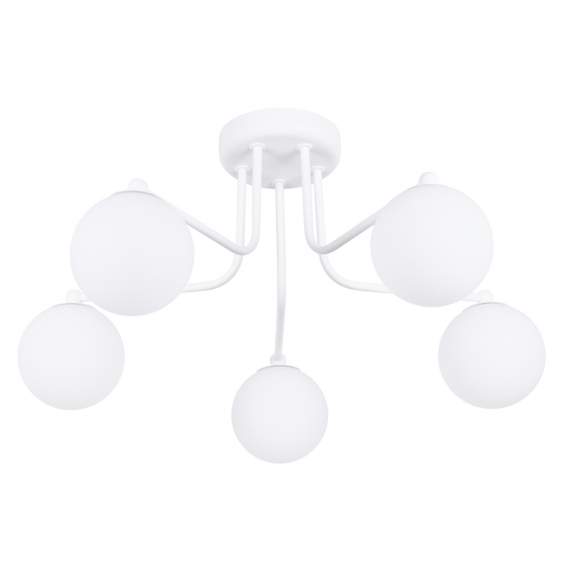 Lustre Zenaaar 5 blanc