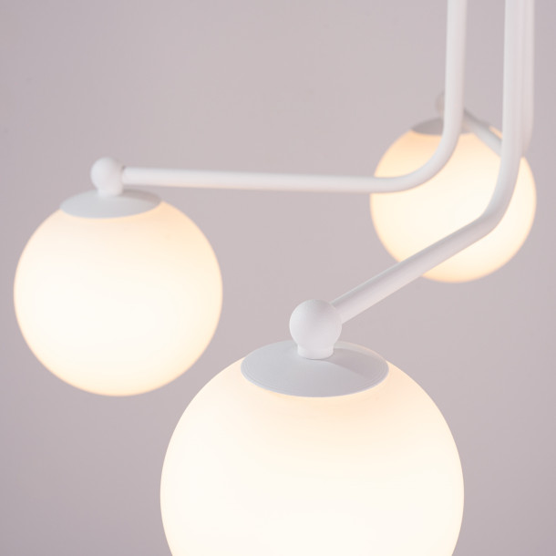 Lustre Zenaaar 5 blanc
