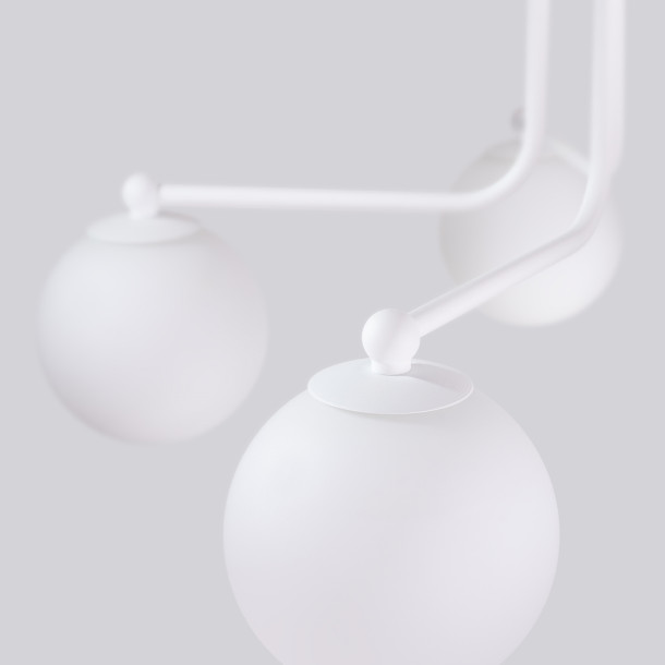 Lustre Zenaaar 5 blanc