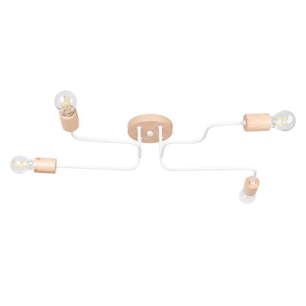Lustre Veraiaen 4 blanc