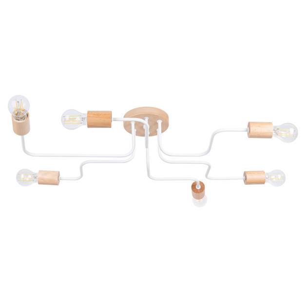 Lustre Veraiaen 6 blanc