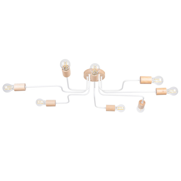 Lustre Veraiaen 8 blanc