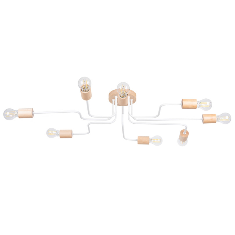Lustre Veraiaen 8 blanc
