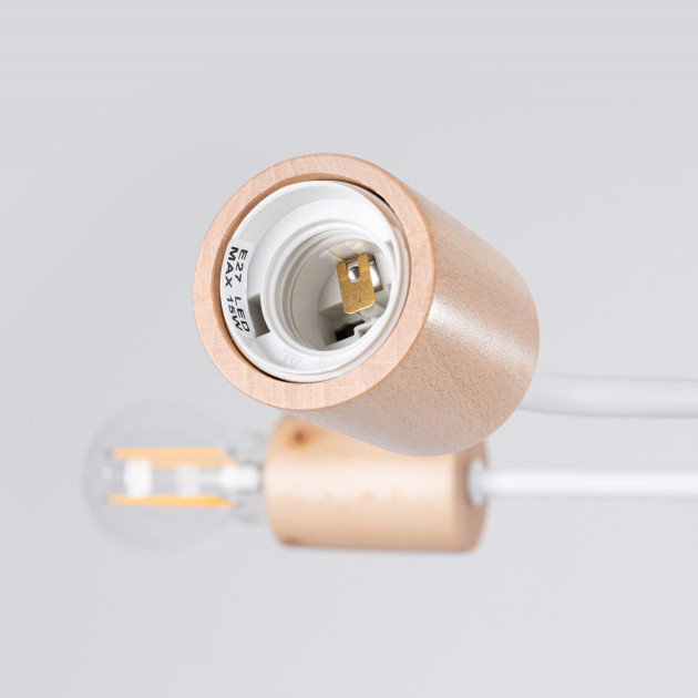 Lustre Veraiaen 8 blanc
