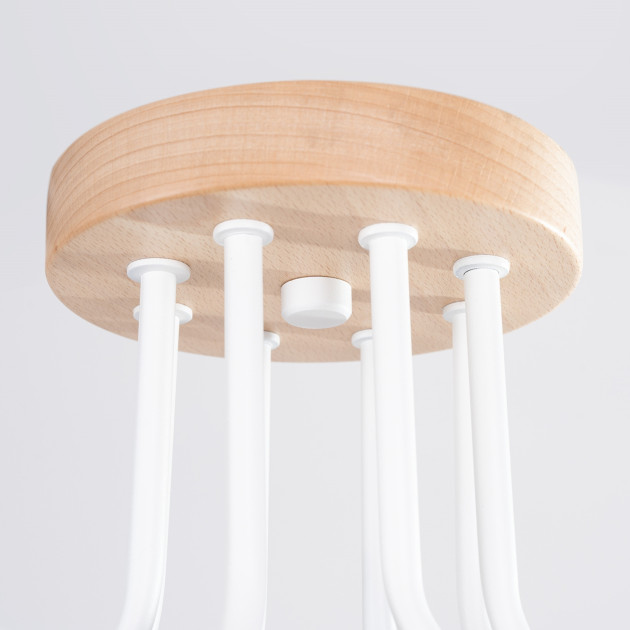 Lustre Veraiaen 8 blanc